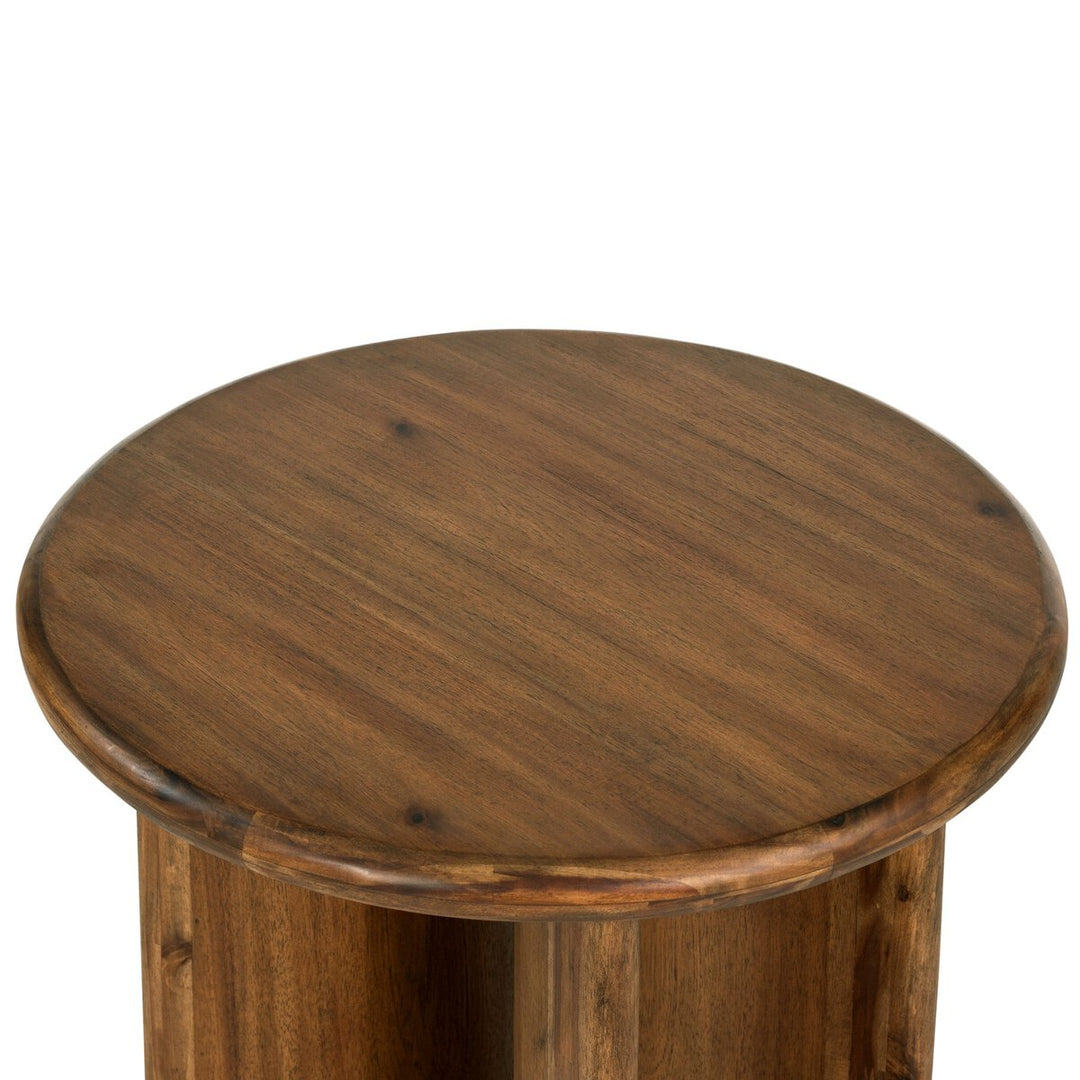 Crescent End Table