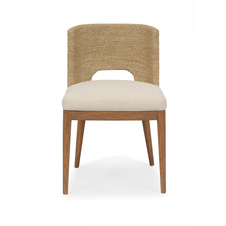 Teak & Seagrass Dining Chair