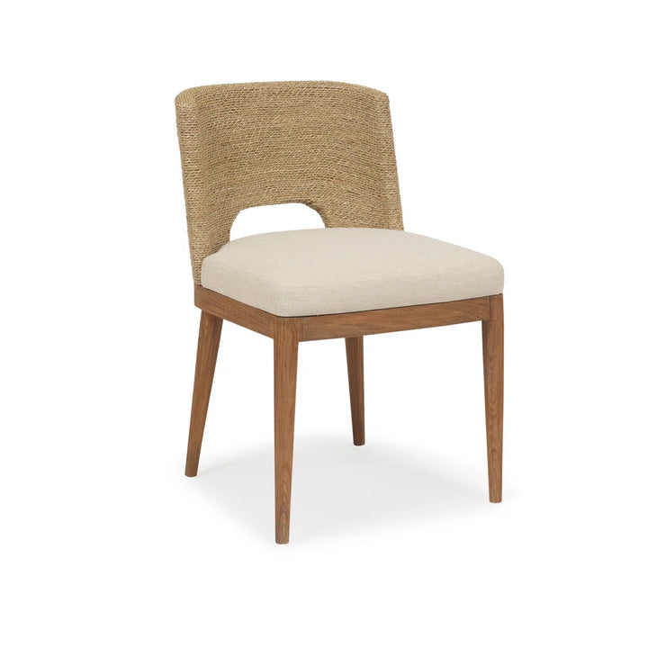 Teak & Seagrass Dining Chair