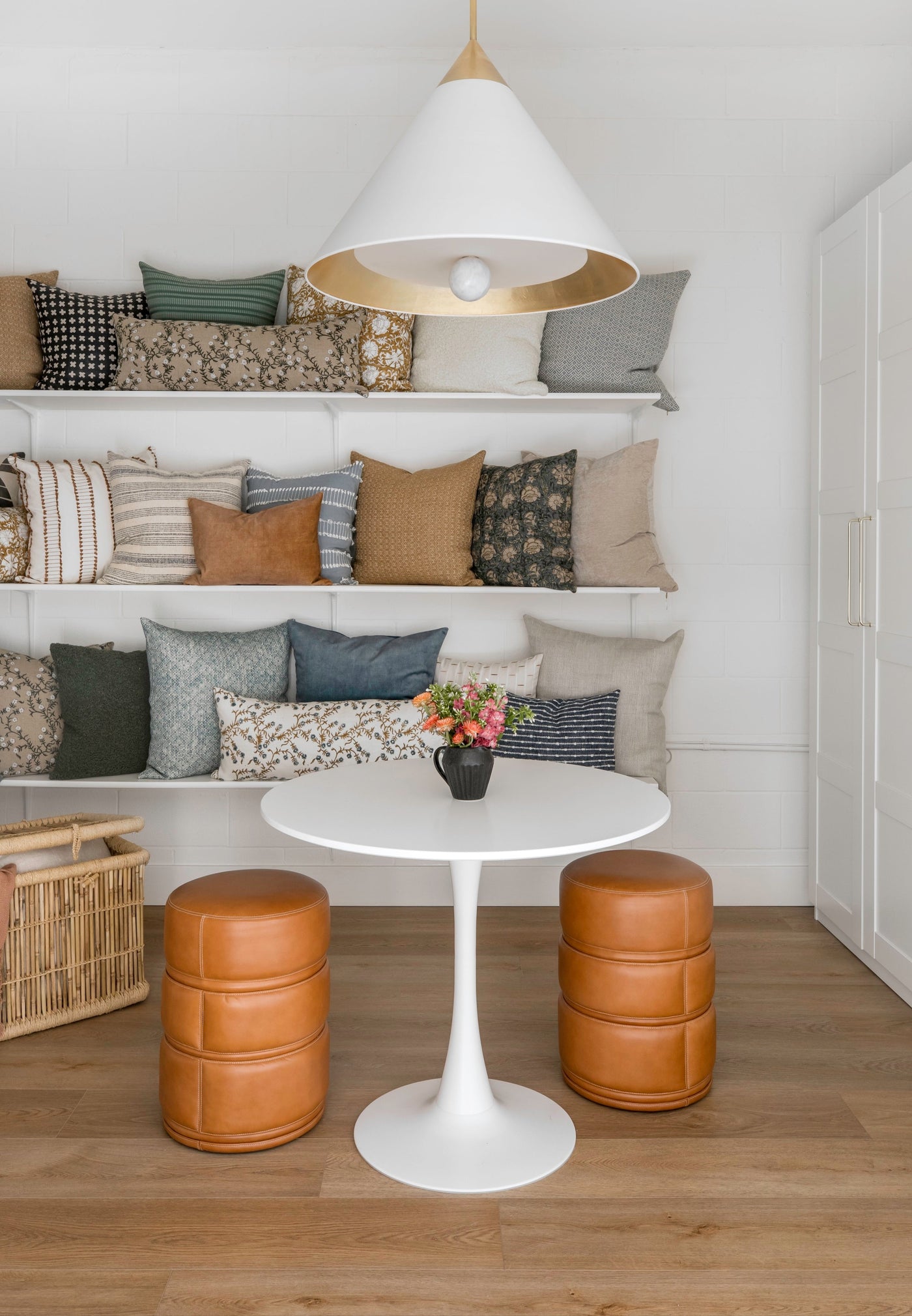 Leather Stool