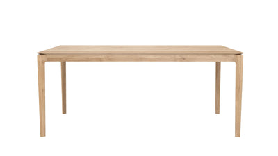 Solid Oak Wood Dining Table