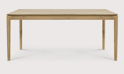 Solid Oak Wood Dining Table