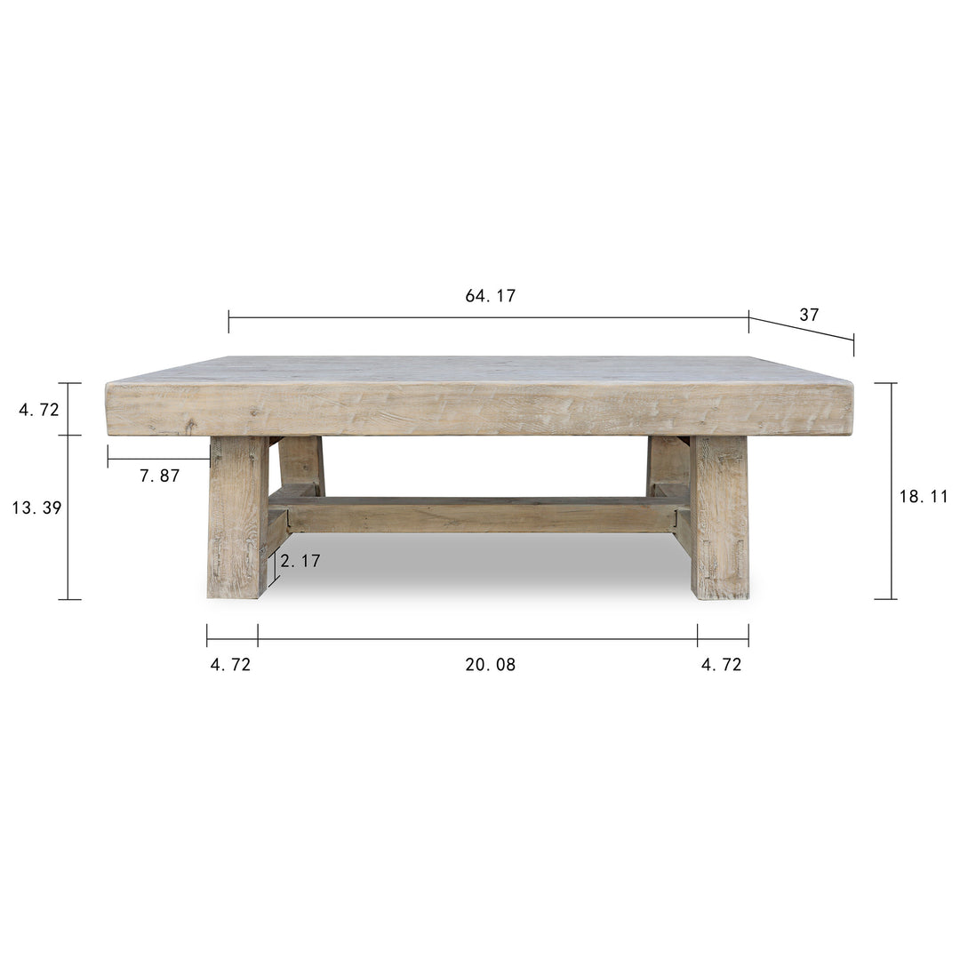 Solid Pine Coffee Table